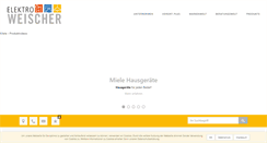 Desktop Screenshot of elektro-weischer.de